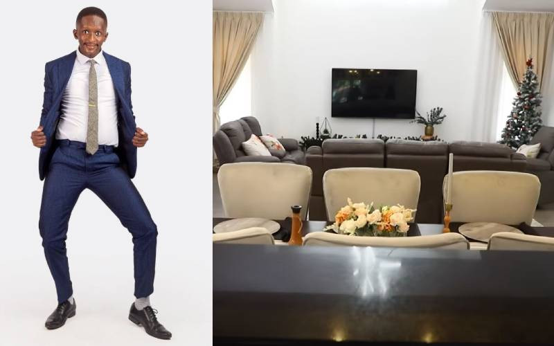 Comedian Njugush Multimillion Shilling Beautiful House