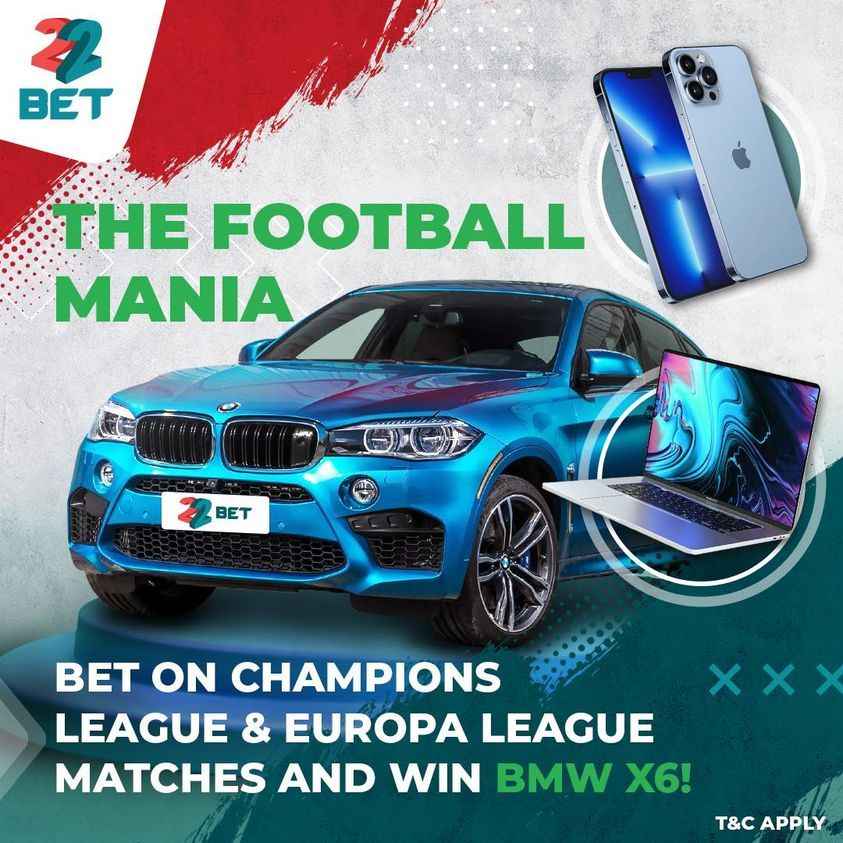 22Bet launches Global promotion, Winners to Get BMW X6.