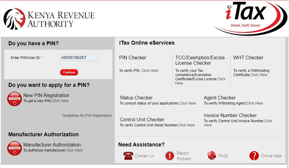 File KRA Tax Returns Online