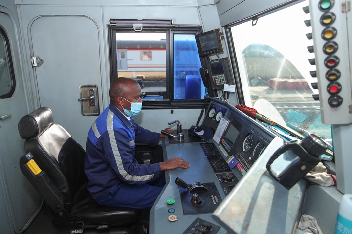 Madaraka Express Train Driver