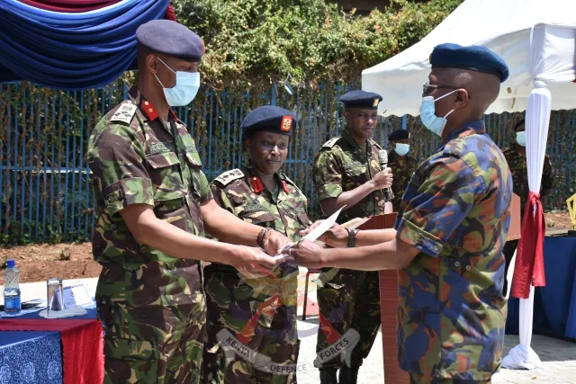 Cadets in Kenya