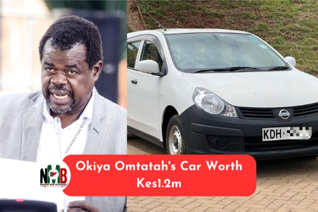 Okiya Omtatah's Car Worth Kes1.2m