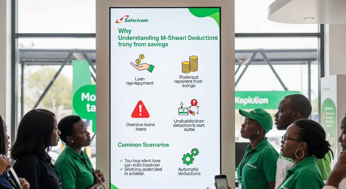 Safaricom Explains Why M-Shwari Can Deduct Money from Savings
